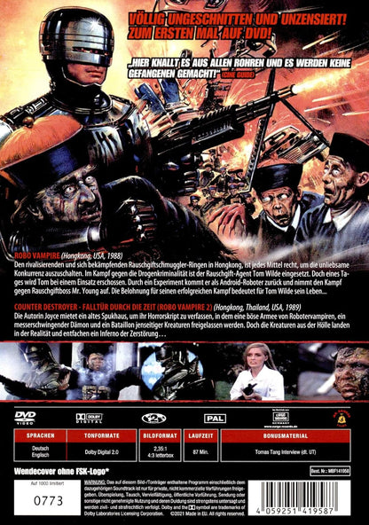 Robo Vampire 1+2 - Double Feature (Cover B