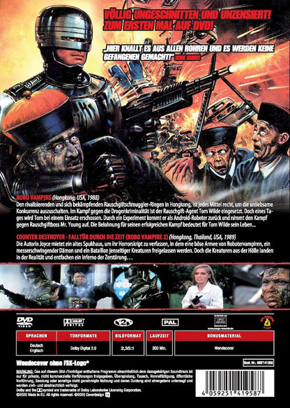 Robo Vampire 1+2 - Double Feature (Cover B