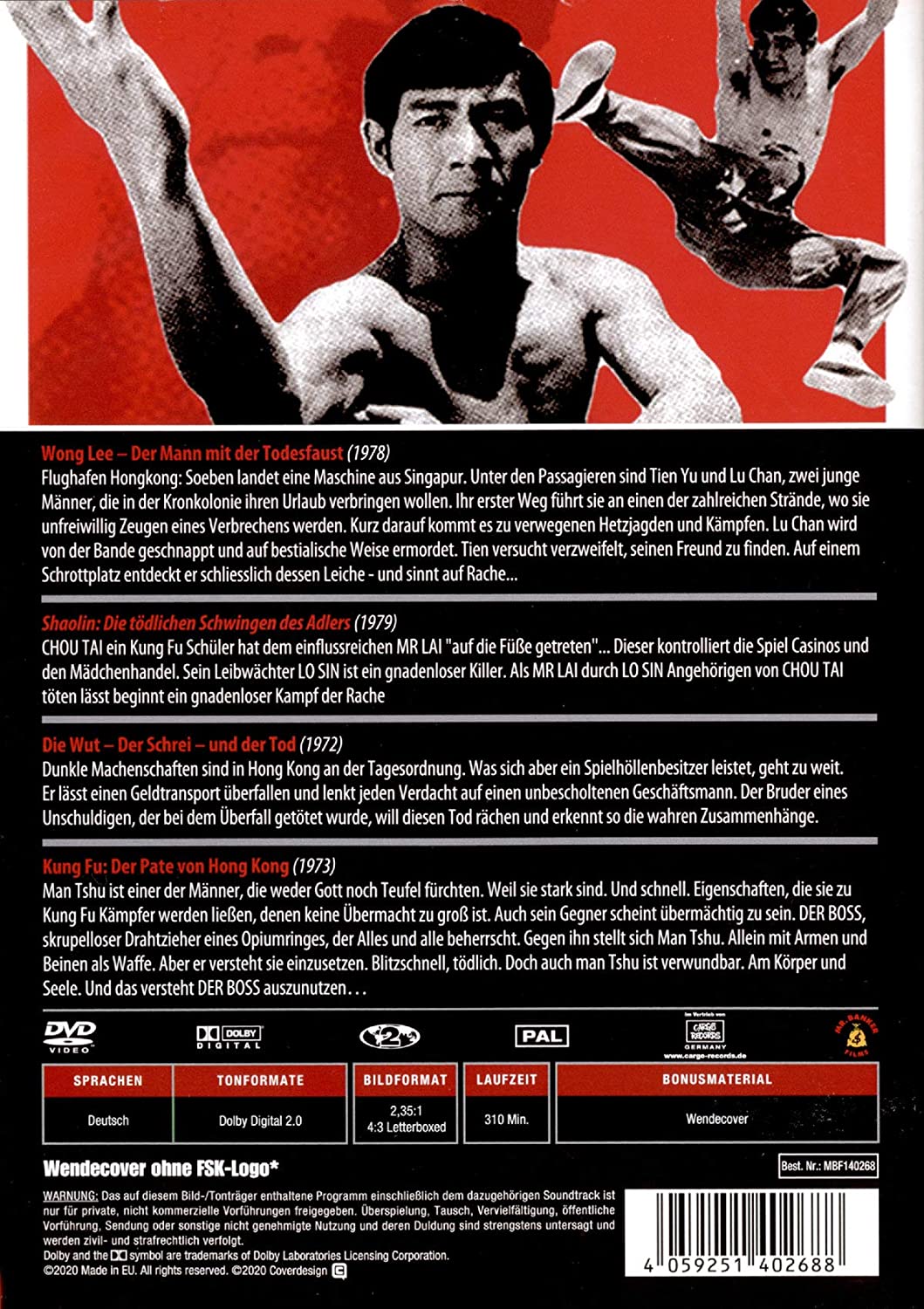 Die Todesbox des Kung Fu (Limited Edition