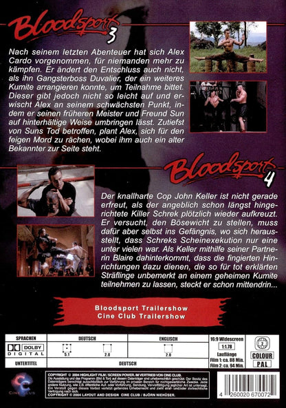 Bloodsport 3+4 - Double Feature