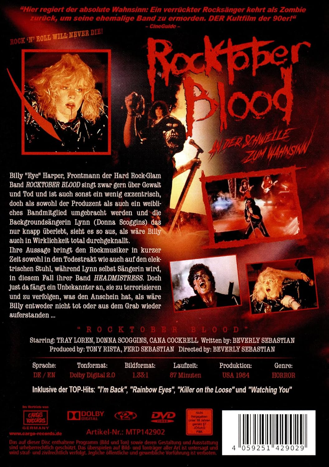 Rocktober Blood - An der Schwelle zum Wahnsinn