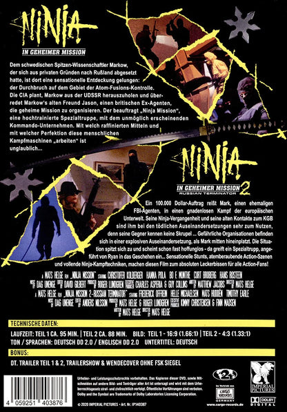 NINJA IN GEHEIMER MISSION 1 + 2