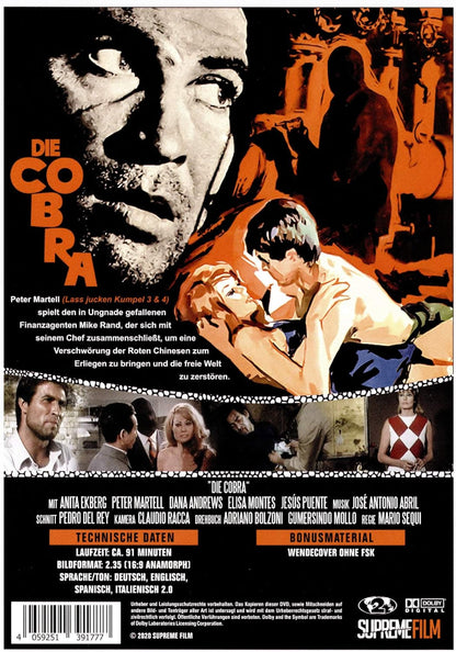 Die Cobra - Tödlicher als alle Waffen! (1967