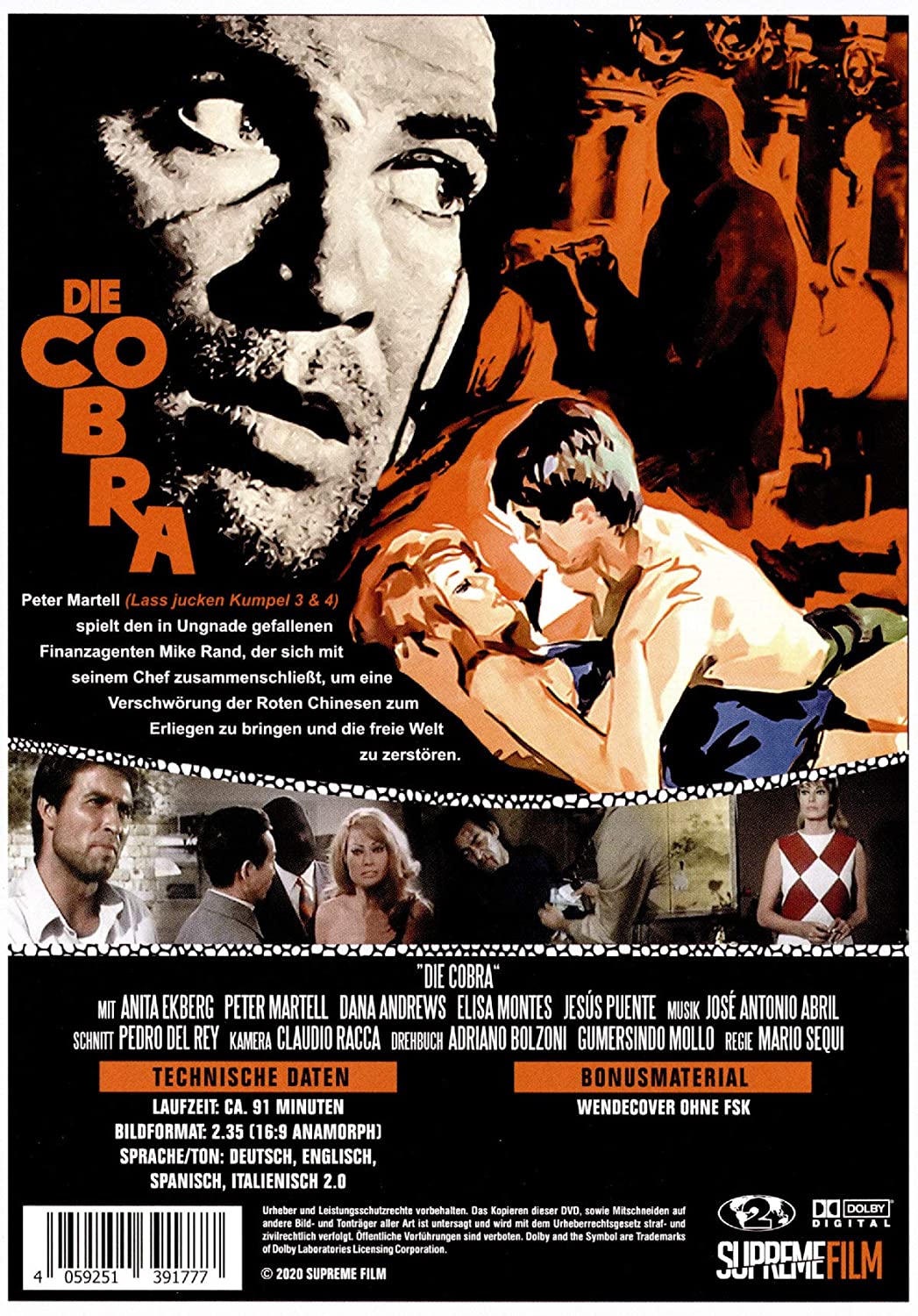Die Cobra - Tödlicher als alle Waffen! (1967