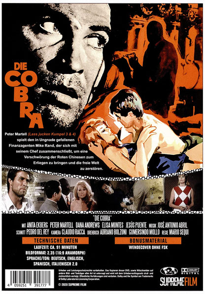 Die Cobra - Tödlicher als alle Waffen! (1967
