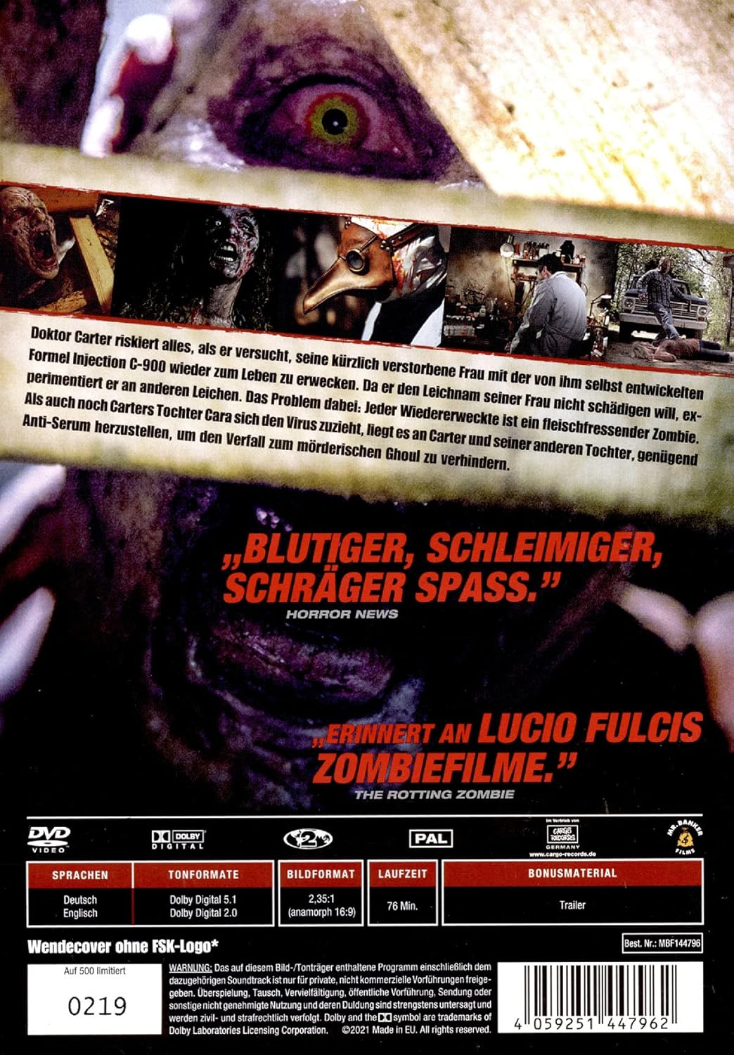 Return of the Living Dead: Virus Bloodbath - Cover B (Limitiert auf 500 Stück
