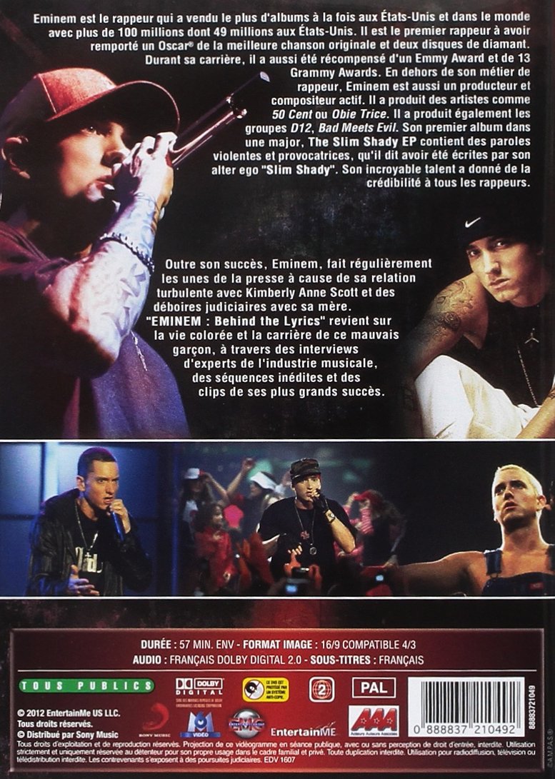 Eminem : Behind the Lyrics