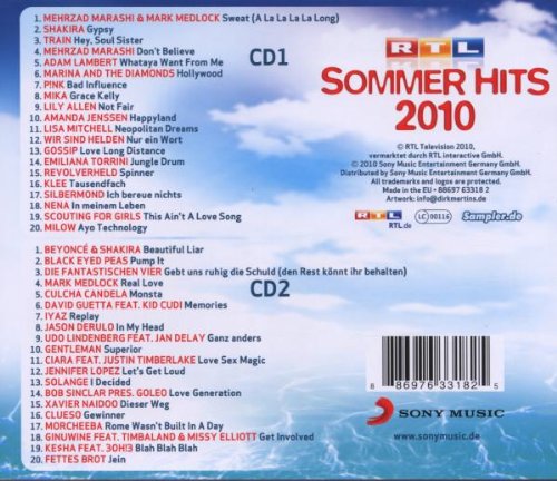 Rtl Sommer Hits 2010