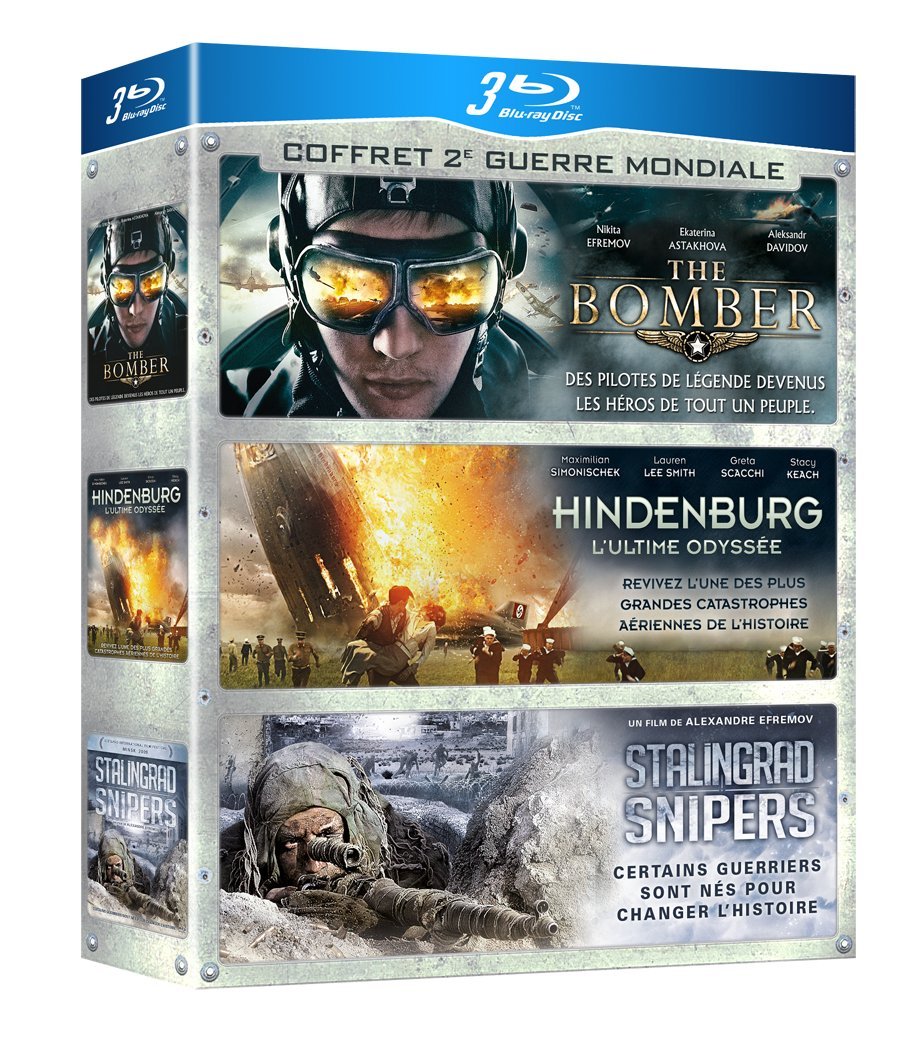 Seconde Guerre Mondiale : Hindenburg / Stalingrad Snipers / The Bomber