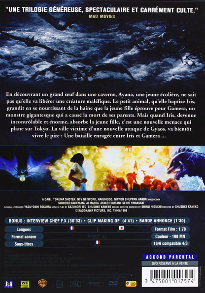 Gamera, la trilogie