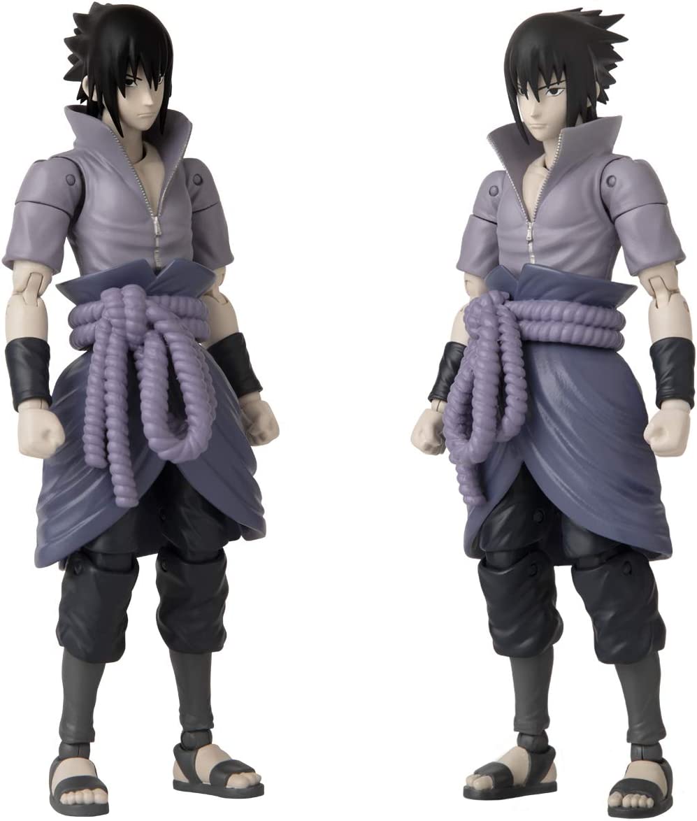 Bandai 36902 Anime Heroes-Naruto 15cm Uchiha Sasuke-Action Figures