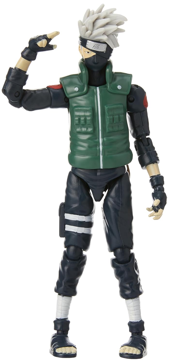 Anime Heroes Figura de Accion Kakashi - Naruto 15cm 36903 Multicolor & Anime Heroes Figura de Accion Naruto Uzamaki - Naruto 17cm 36907 Multicolor