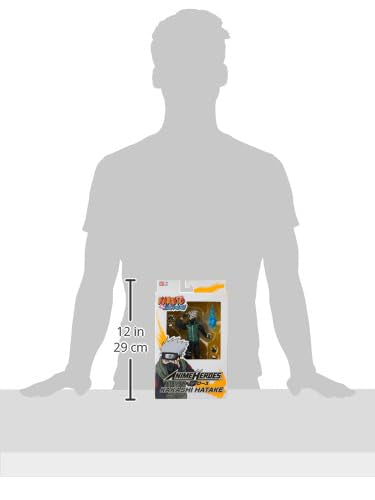 Anime Heroes Figura de Accion Kakashi - Naruto 15cm 36903 Multicolor & Anime Heroes Figura de Accion Naruto Uzamaki - Naruto 17cm 36907 Multicolor