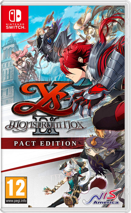 Ys Ix: Monstrum Nox Pact Edition - Nintendo Switch Nintendo Switch Pact Edition