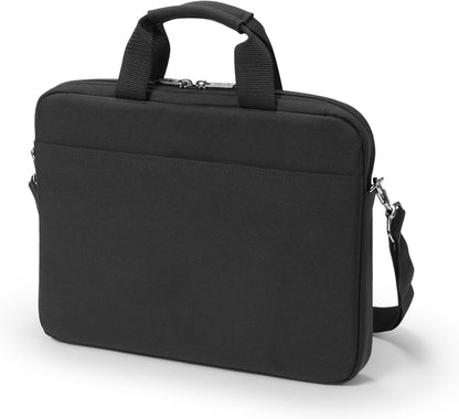 DICOTA Eco Slim Case BASE 15-15.6 - functional laptop case with protective padding, black