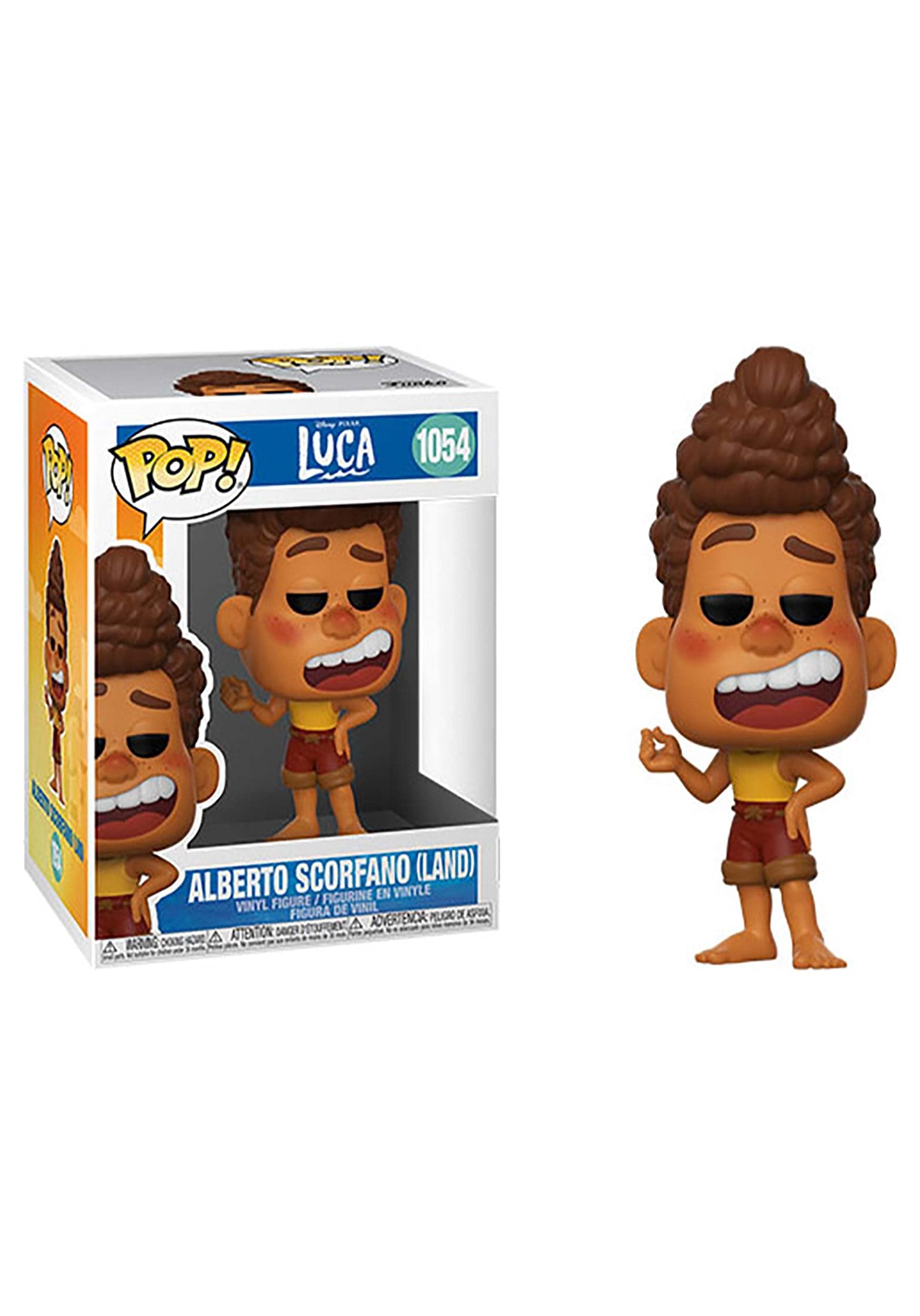 Funko POP! Disney: Luca – Alberto - (Land) - Collectable Vinyl Figure - Gift Idea - Official Merchandise - Toys for Kids & Adults - Movies Fans - Model Figure for Collectors and Display
