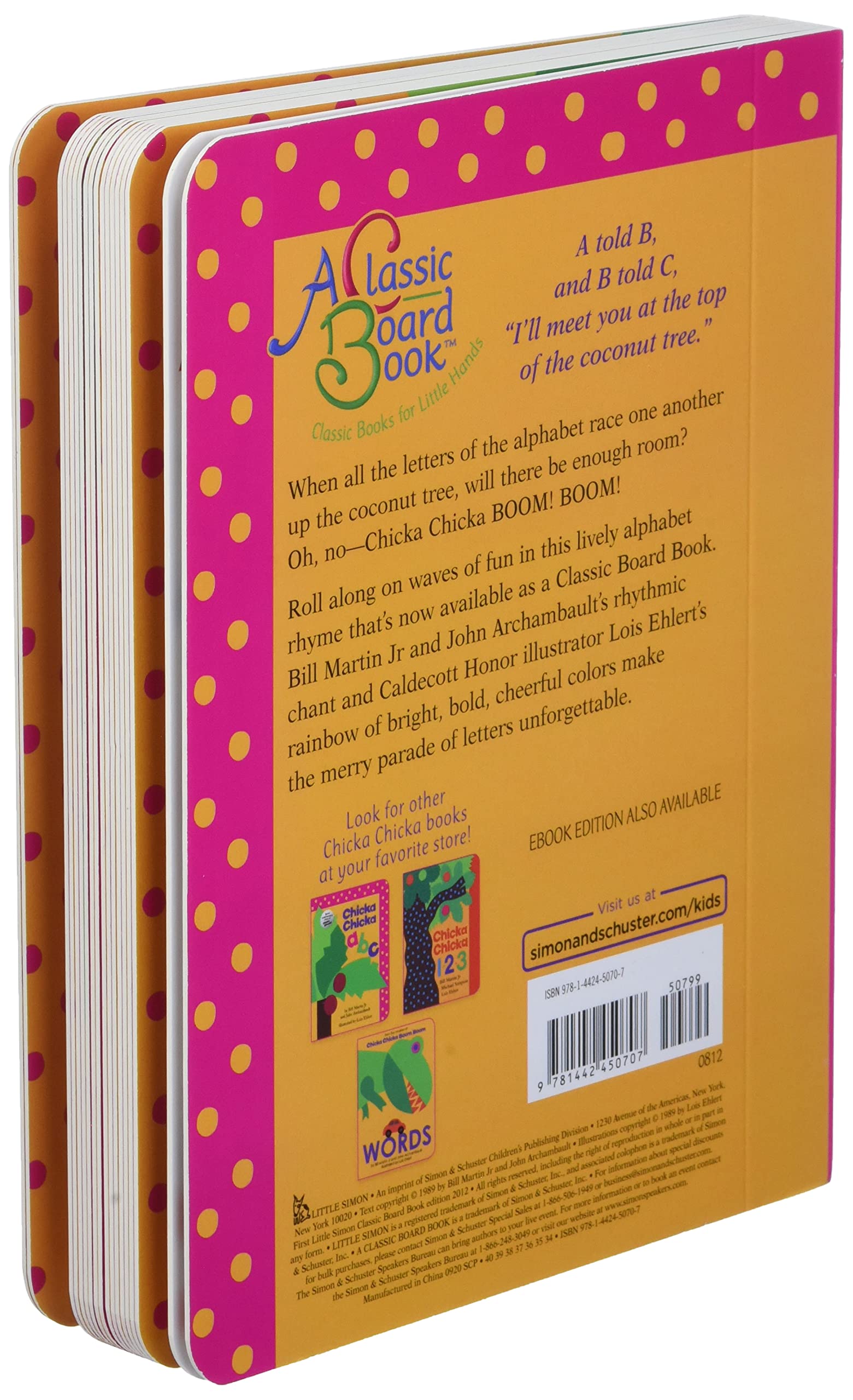 Chicka Chicka Boom Boom (Chicka Chicka Book, A