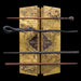 The Noble Collection Harry Potter Marauders Wand Set with Display Stand - 31.5in (43cm) 4 Wizard Wands with Marauders Map Display Stand - Officially Licensed Film Set Movie Props Wands Gifts