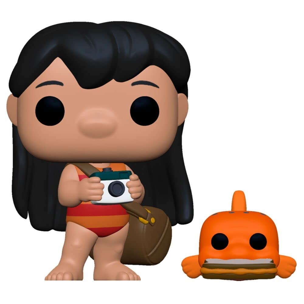 Funko POP! and Buddy: Lilo With Pudge - Lilo and Stitch - Collectable Vinyl Figure - Gift Idea - Official Merchandise - Toys for Kids & Adults - Movies Fans - Model Figure for Collectors and Display