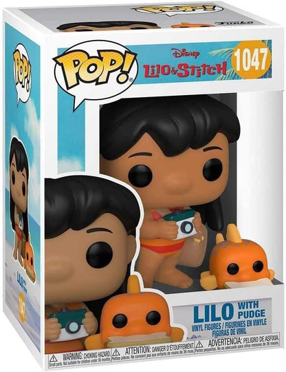 Funko POP! and Buddy: Lilo With Pudge - Lilo and Stitch - Collectable Vinyl Figure - Gift Idea - Official Merchandise - Toys for Kids & Adults - Movies Fans - Model Figure for Collectors and Display