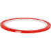 Creativ Company 24636 cinta adhesiva Rojo Apto para uso en interior 10 m - Cintas adhesivas (Rojo, 10 m, 3 mm