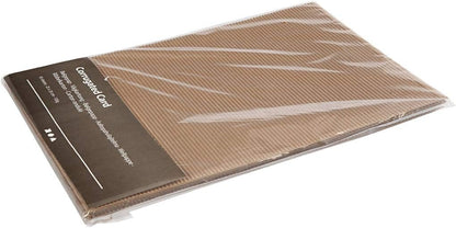 Creativ 21963 Corrugated Card, sheet 25x35 cm, 120 gm, 10sheets