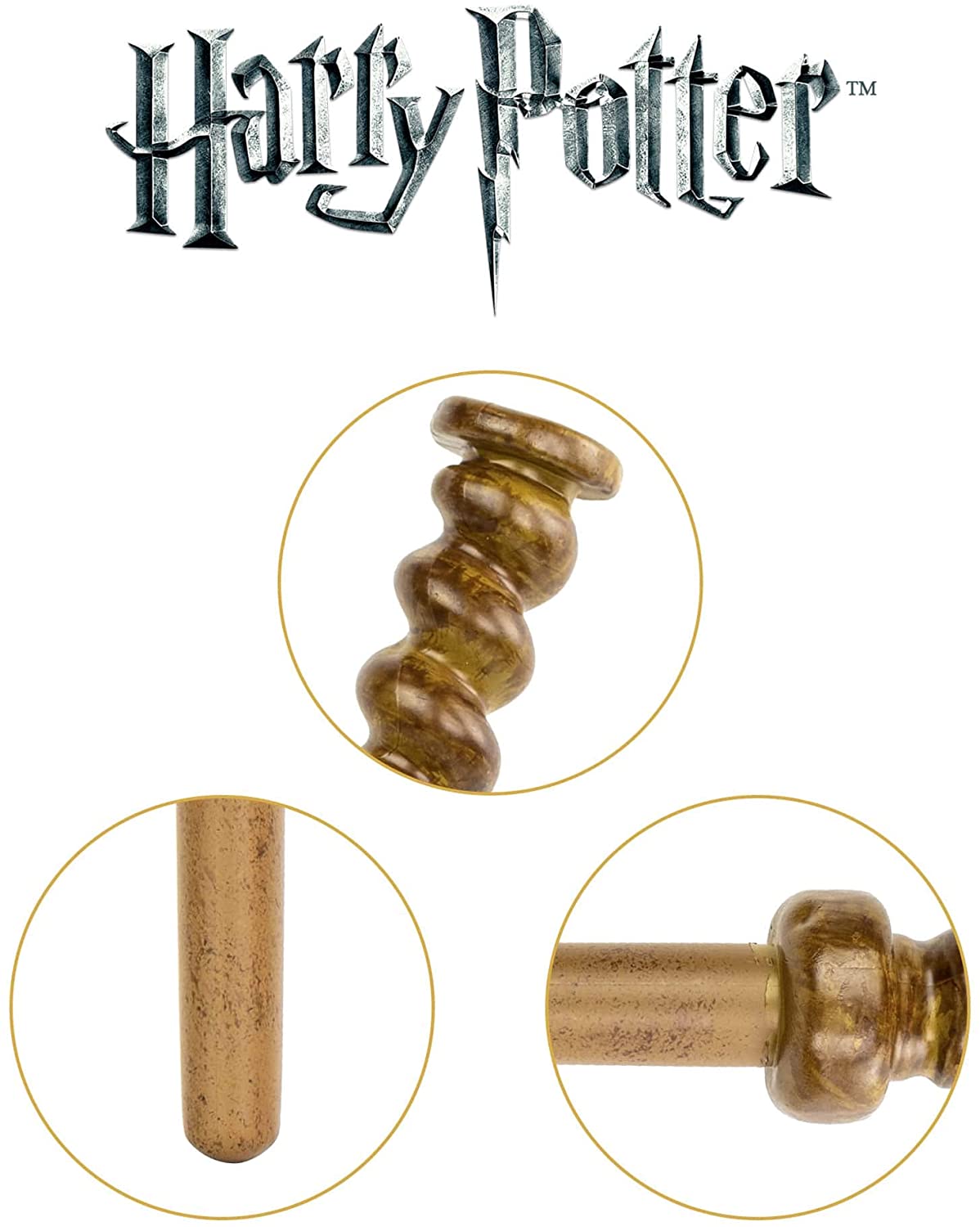 The Noble Collection Official Harry Potter - Arthur Weasley Wand With Bookmark