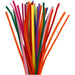 Chenille, thickness 6 mm, L: 30 cm, 50asstd