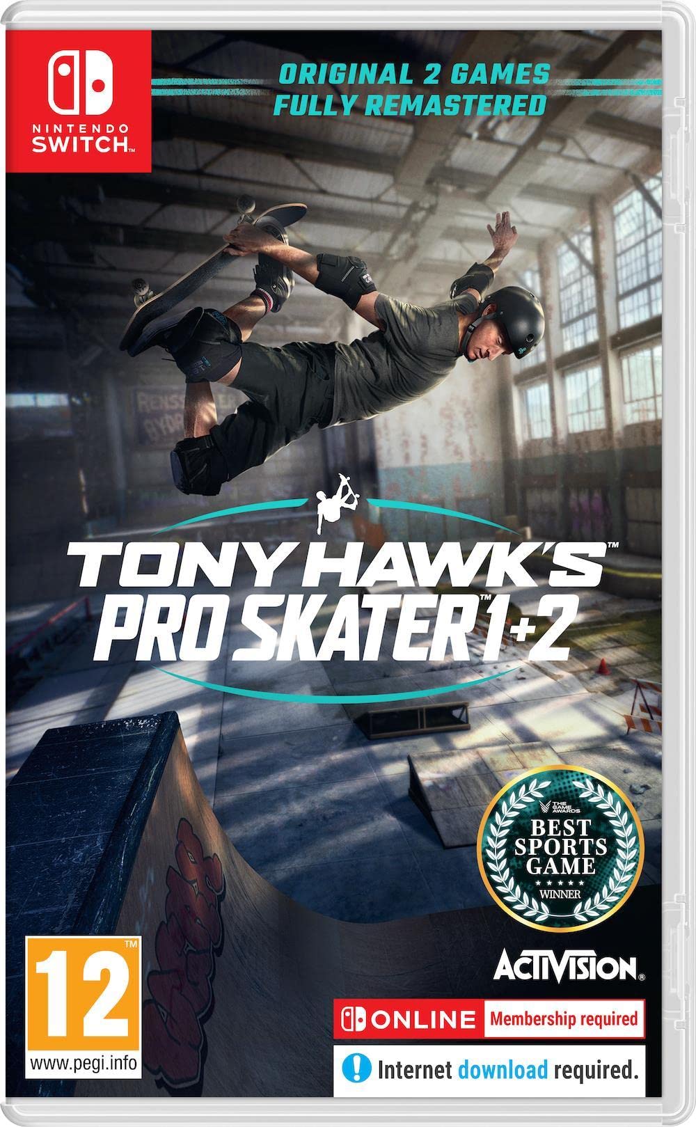 Tony Hawk's Pro Skater 1 & 2 NS