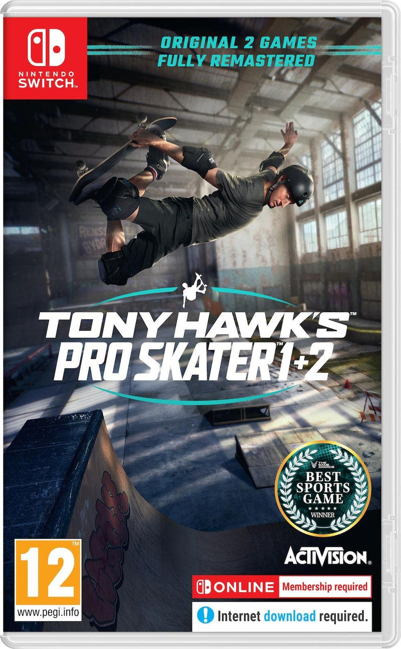 Tony Hawk's Pro Skater 1 & 2 NS
