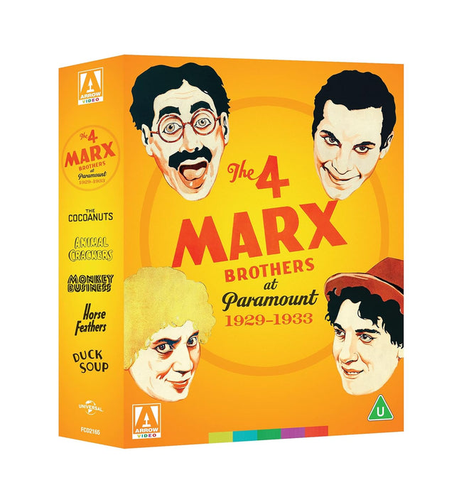 The 4 Marx Brothers at Paramount