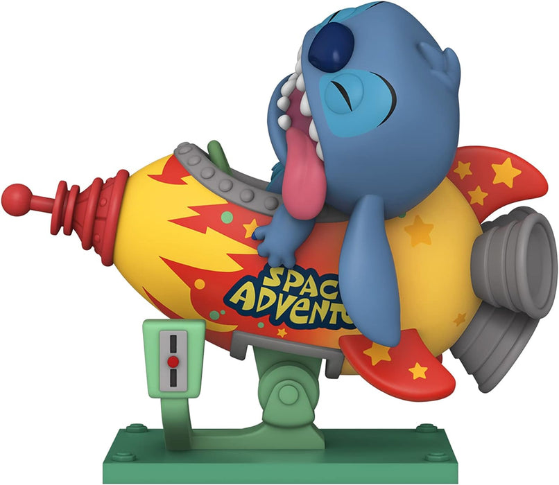 Funko Pop! Rides Super Deluxe: Disney Stitch Rocket - Disney: Lilo & Stitch - Collectable Vinyl Figure - Gift Idea - Official Merchandise - Toys for Kids & Adults - Movies Fans