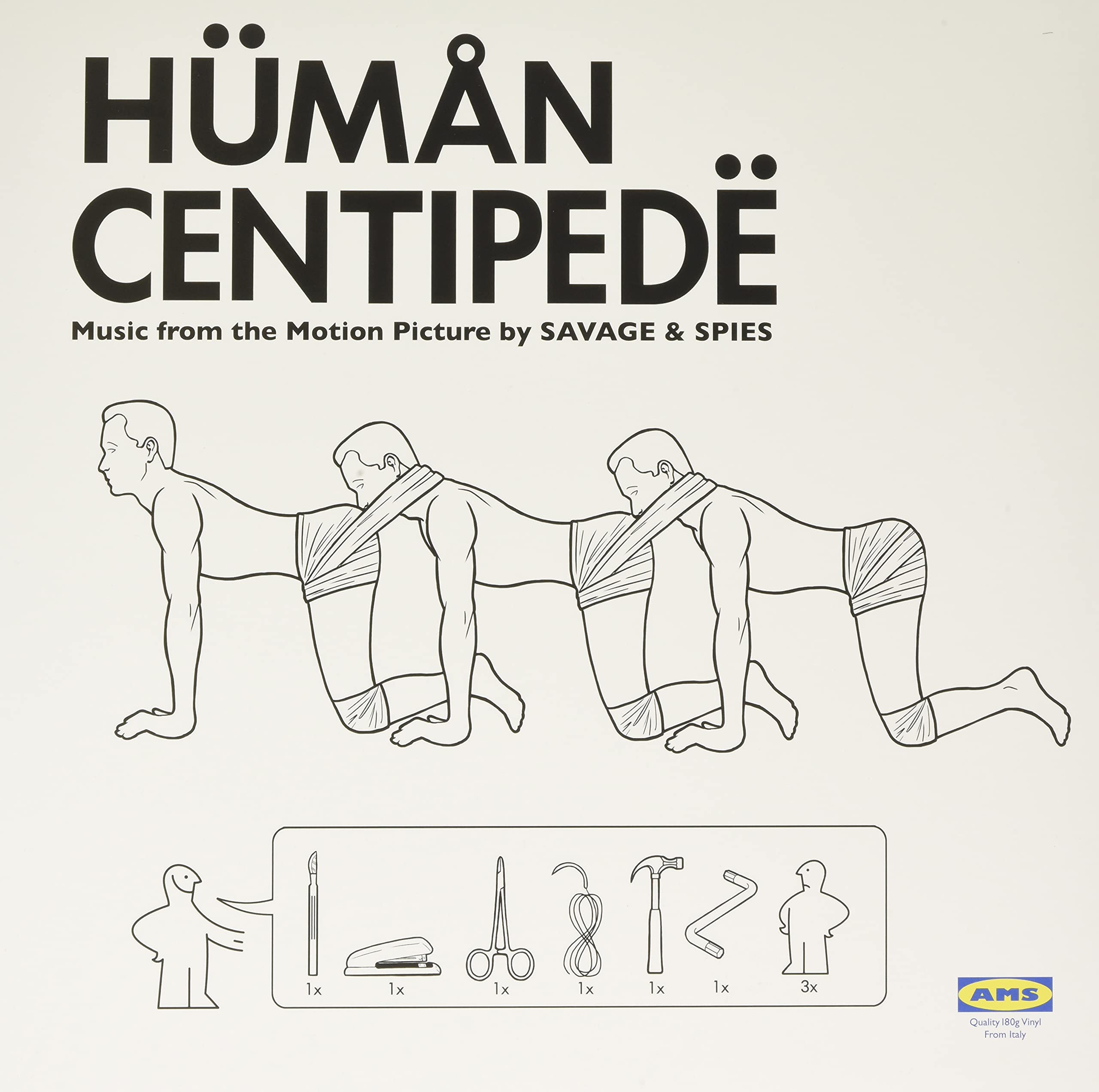 The Human Centipede (180 Gr. Blue Tattoo Limited Edt.