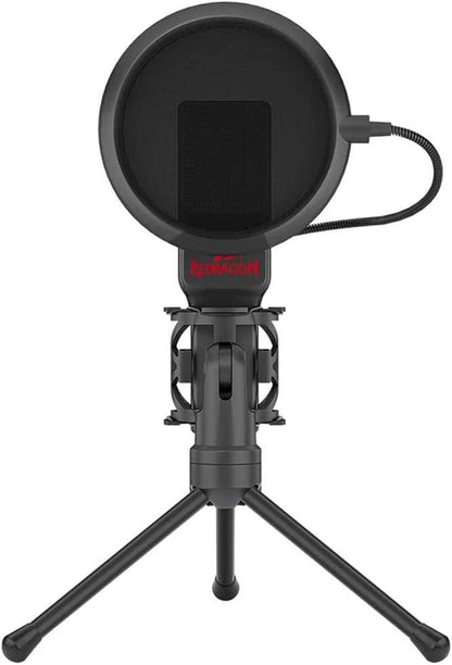 Redragon Seyfert GM100 Professional Gaming Microphone with Pop Filter (3.5mm Connection