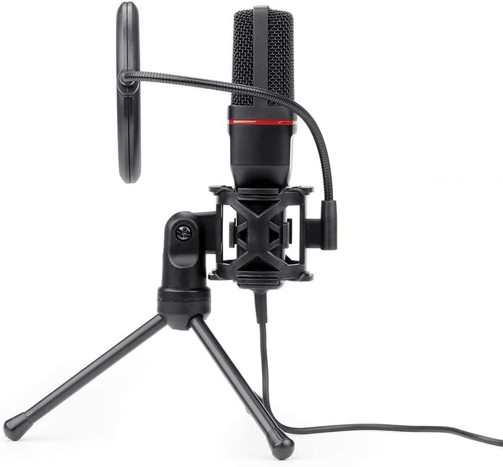 Redragon Seyfert GM100 Professional Gaming Microphone with Pop Filter (3.5mm Connection