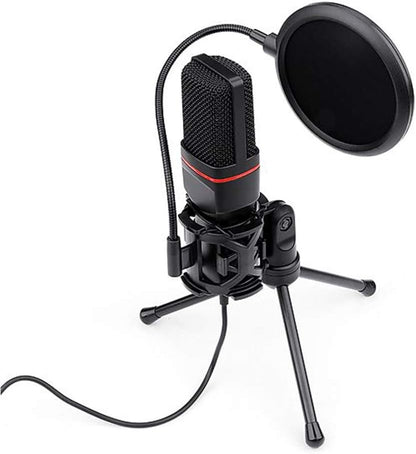 Redragon Seyfert GM100 Professional Gaming Microphone with Pop Filter (3.5mm Connection
