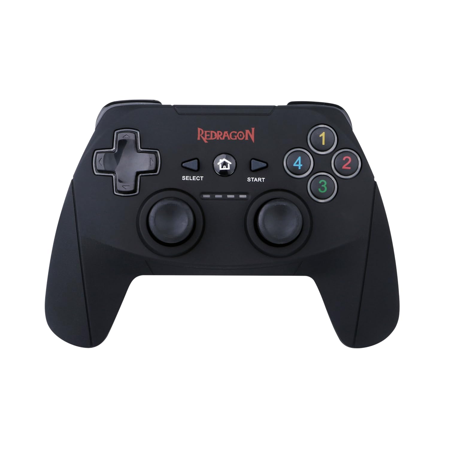 Redragon G808 Harrow Wireless Controller for PC/PS3 with Internal Battery, Wireless Gamepad Controller Joystick with Vibration Compatible with Xinput/Dinput