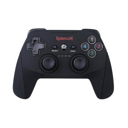 Redragon G808 Harrow Wireless Controller for PC/PS3 with Internal Battery, Wireless Gamepad Controller Joystick with Vibration Compatible with Xinput/Dinput