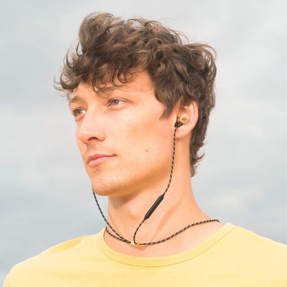 House of Marley Uplift 2 Wireless - Bluetooth In-Ear Headphones / Noise Isolating Earphones, Hands-Free Calling In-Line Mic, 3 Button Controls, Ergonomic Design for Perfect Fit –