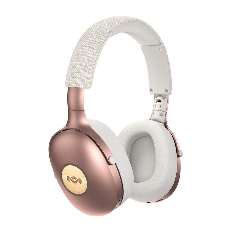 House of Marley Positive Vibration XL Wireless Headphones - Bluetooth, Portable, Over-Ear Headphones, Quick Charging, 24 Hours Battery Life, On-Board Mic and Volume Control