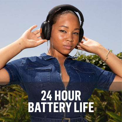 House of Marley Positive Vibration XL Wireless Headphones - Bluetooth, Portable, Over-Ear Headphones, Quick Charging, 24 Hours Battery Life, On-Board Mic and Volume Control
