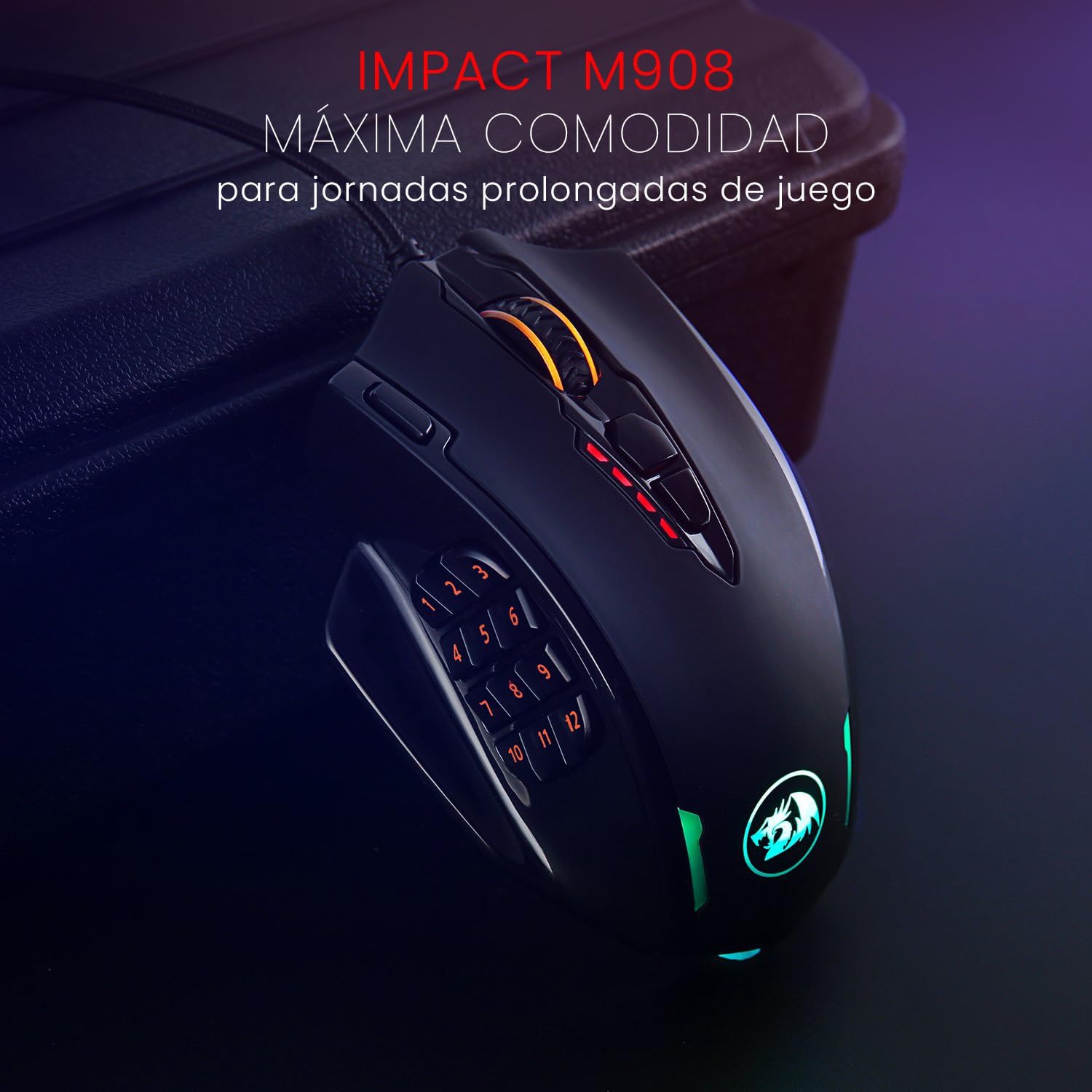 Redragon Mysz Mysz M908 (Las