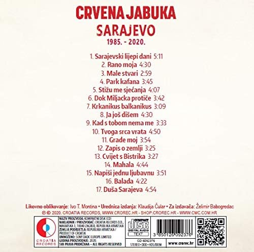 SARAJEVO 1985.-2020.