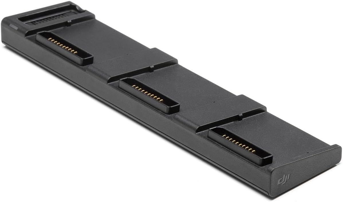 DJI Mavic Air 2 - Battery Charging Hub, Power Adapter, Charges Simultaneously Up to 3 Batteries, Compact and Portable, Accessory for Mavic Air 2 , Grey