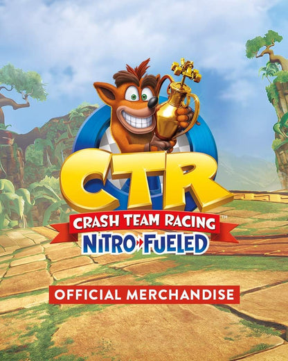 Crash Team Racing Toolbox Pin Badge Set Black