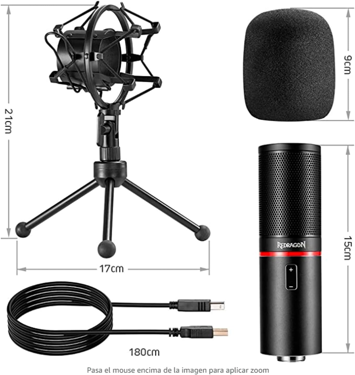 Microphone - Redragon Blazar Gm300
