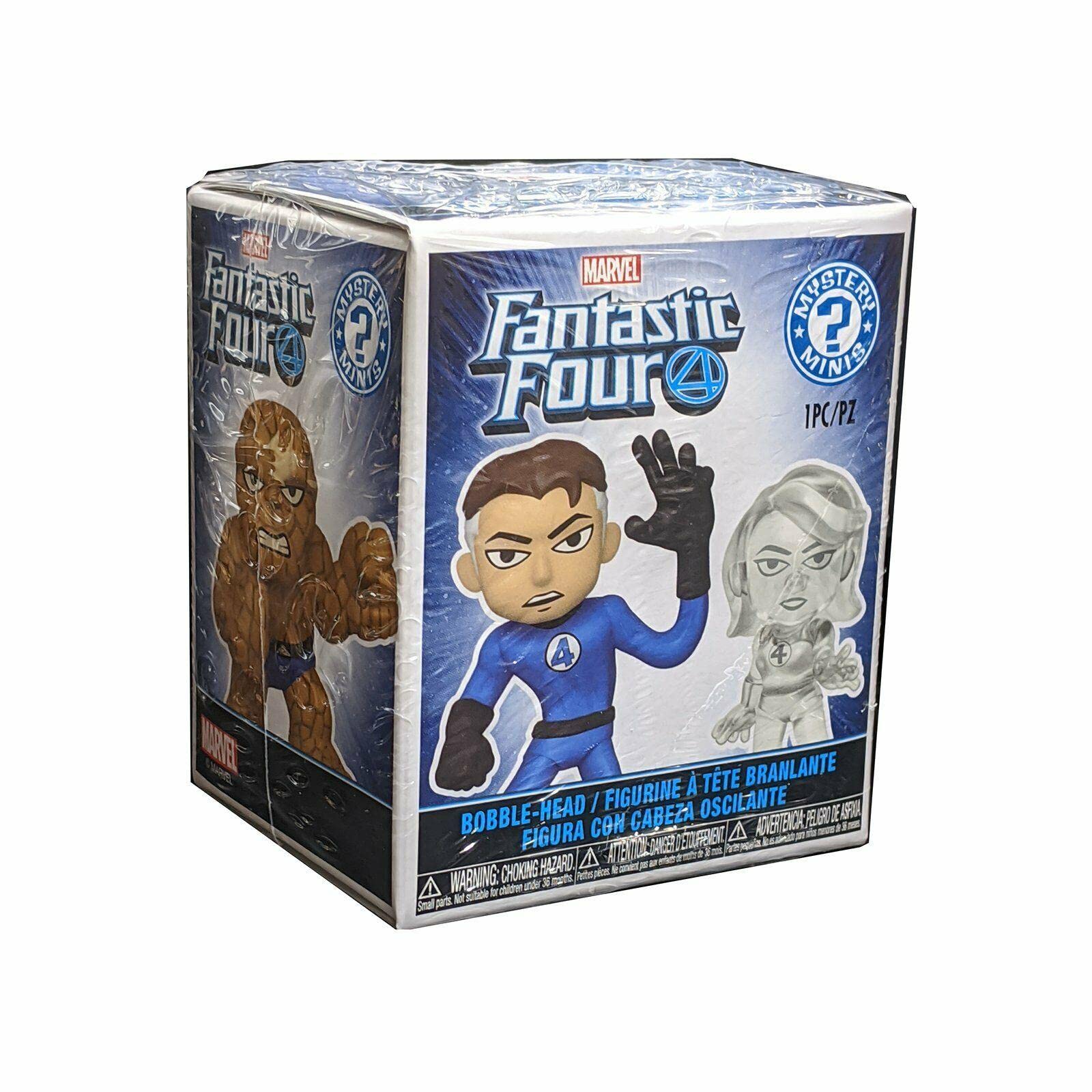 Funko POP! MYSTERY MINI: Fantastic Four (ONE Random Mystery Mini Figure Per Purchase)