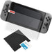 Gioteck - Tempered glass screen protector for Nintendo Switch - Tempered glass screen protector for switch - Anti-fingerprint - 9H scratch resistant - Easy to install - 99% transparent