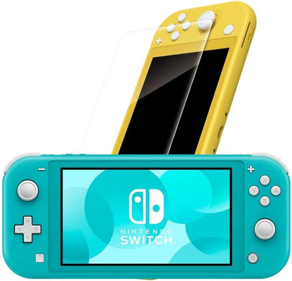 Gioteck - Tempered glass screen protector for Nintendo Switch - Tempered glass screen protector for switch - Anti-fingerprint - 9H scratch resistant - Easy to install - 99% transparent