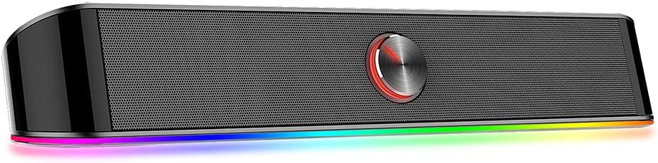 Redragon Gaming Soundbar GS560 Adiemus, RGB, Compact Size, Excellent Sound, RED-GS560, Black